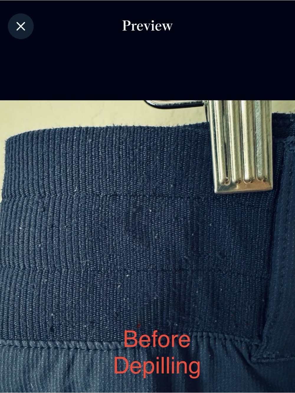 TITLE NINE Clamber Cargo Skort Blue Size 10 Style # 150983 - Picture 12 of 13